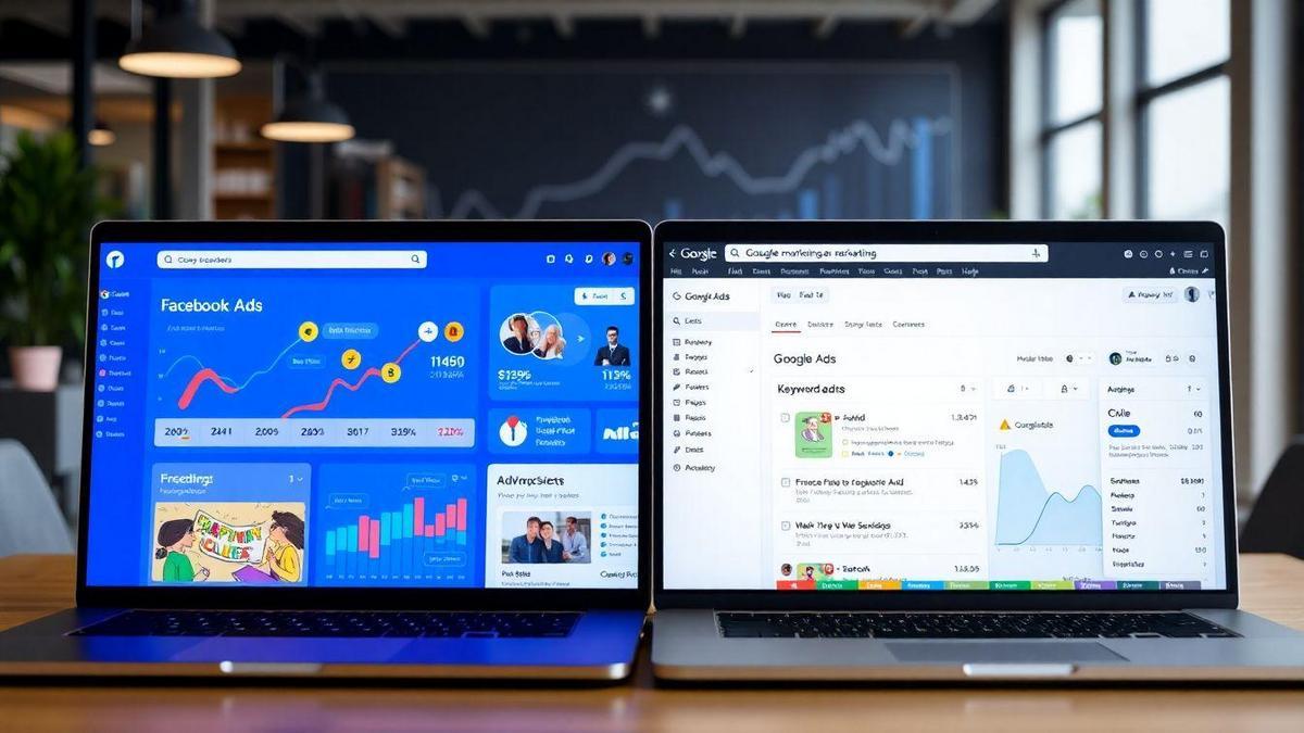 Eficácia dos Anúncios: Facebook Ads Vs Google Ads