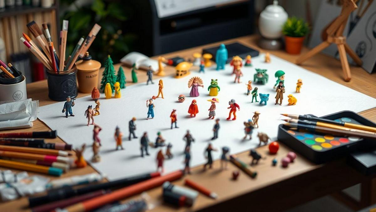 Criando Conteúdo Envolvente com Miniaturas