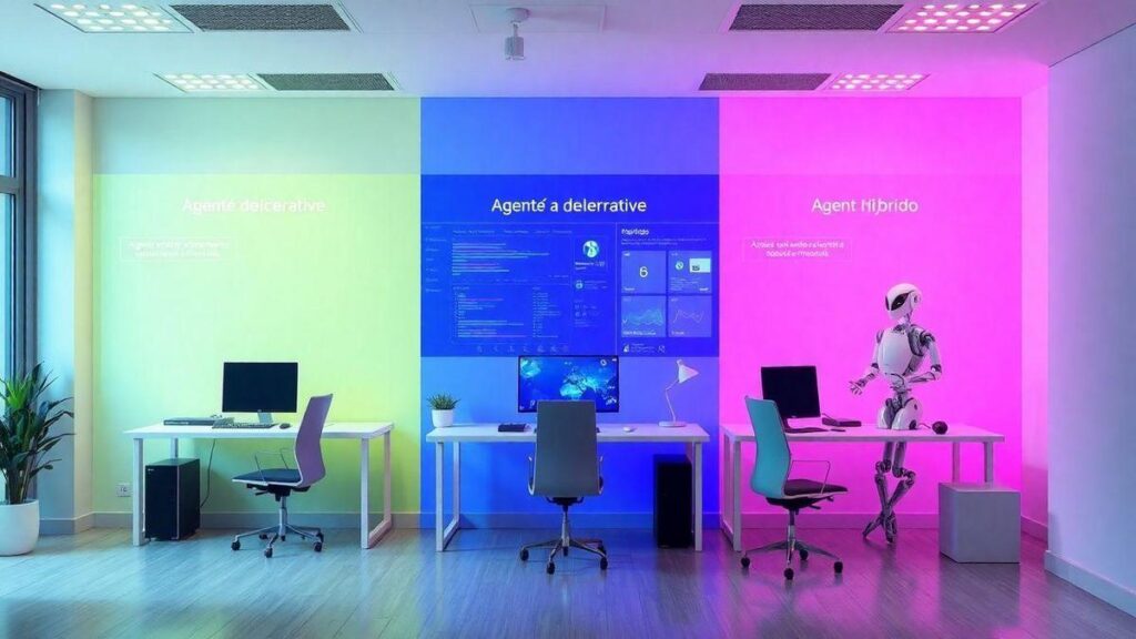 diferenca-entre-agentes-de-ia-reativos-deliberativos-e-hibridos