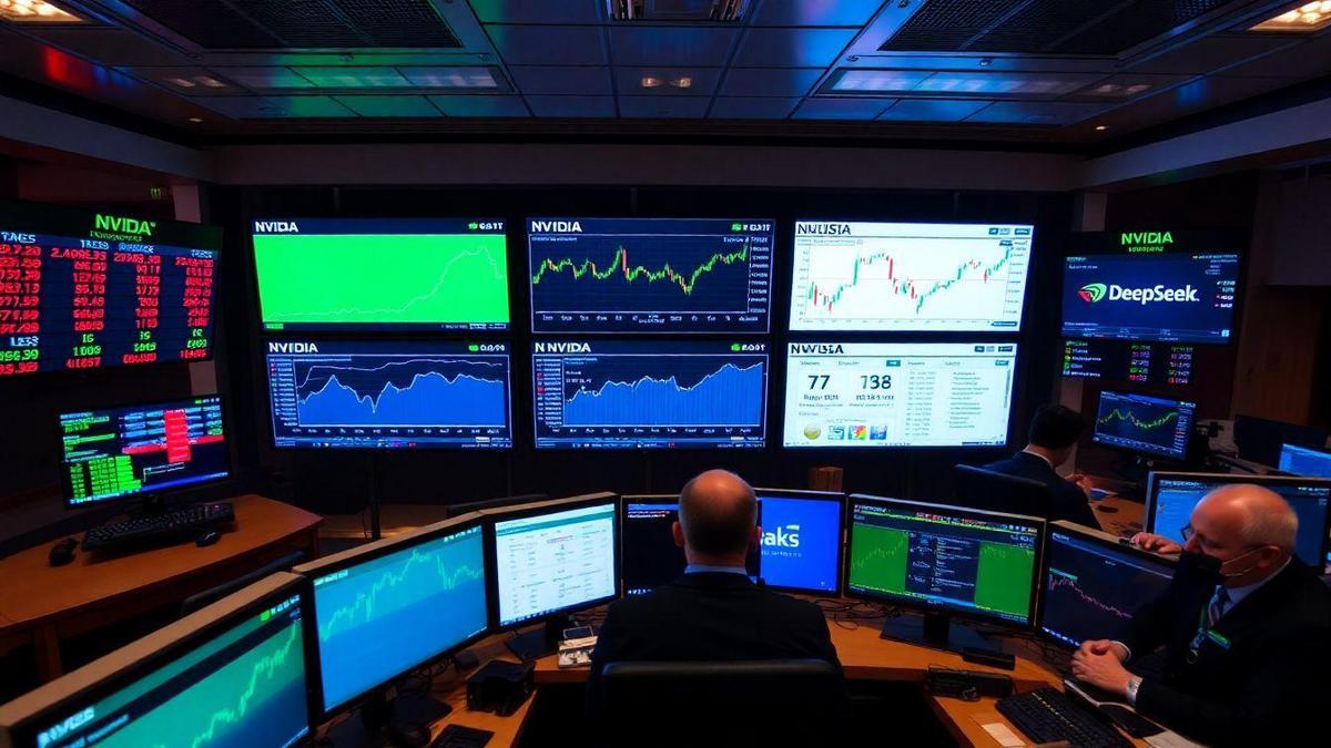 A Revolução da Inteligência Artificial: O Que Está em Jogo? Impacto do DeepSeek no Mercado Financeiro: Por Que as Ações da NVIDIA Despencaram Após seu Lançamento