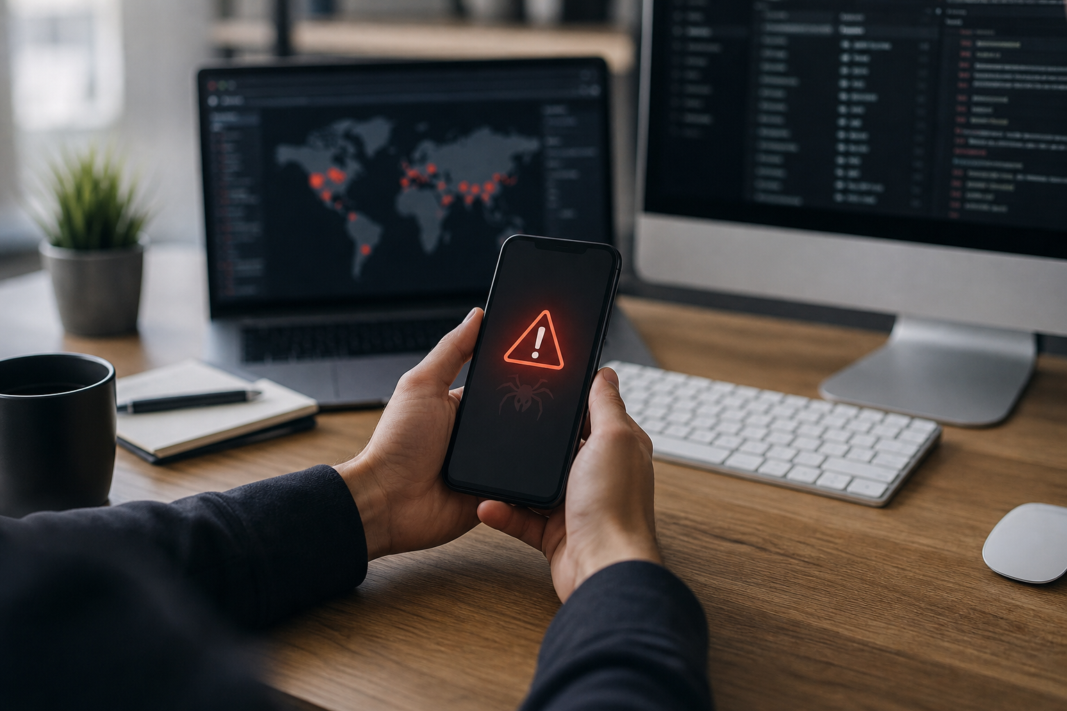 Imagem ilustrativa: Apple alerta usuários de iPhone sobre spyware mercenário em 110 países