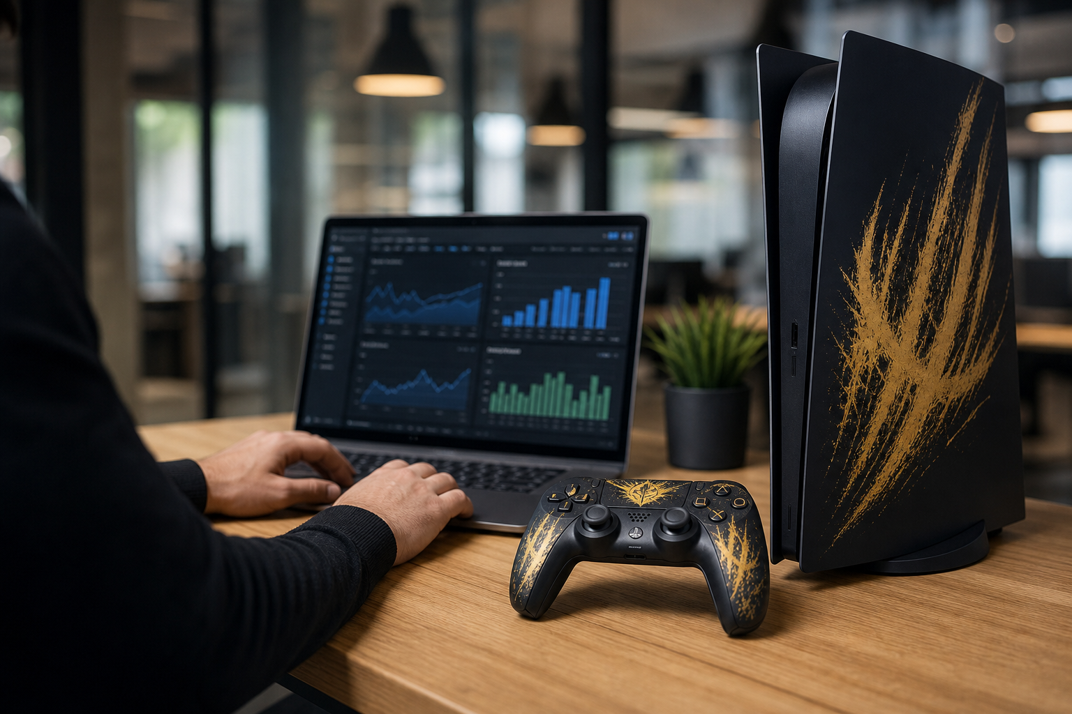 Imagem ilustrativa: Sony anuncia PS5 e DualSense de Marvels Wolverine em edição limitada