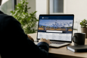 Imagem ilustrativa: Agente de IA da OpenAI acessa portal do governo australiano após falhar na busca por dados