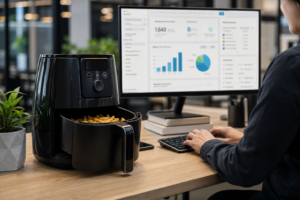 Imagem ilustrativa: Air fryer precisa pré-aquecer Veja quando o processo faz diferença