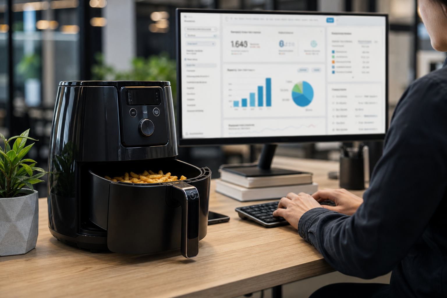 Imagem ilustrativa: Air fryer precisa pré-aquecer Veja quando o processo faz diferença