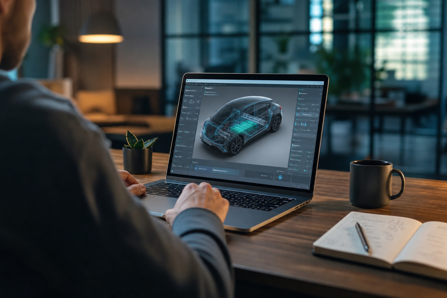 Imagem ilustrativa: Como o carro elétrico calcula a carga e a autonomia em tempo real