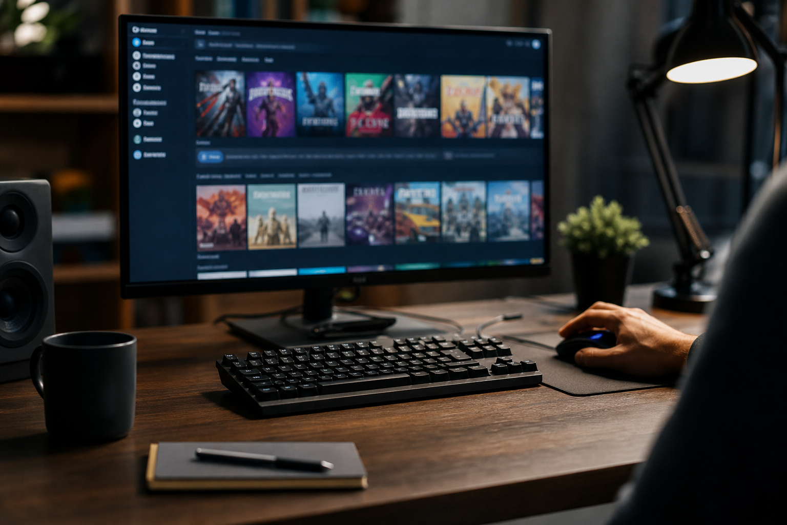 Imagem ilustrativa: Steam bate recorde com 720 jogos lançados em uma semana mas 74 têm menos de dez avaliações