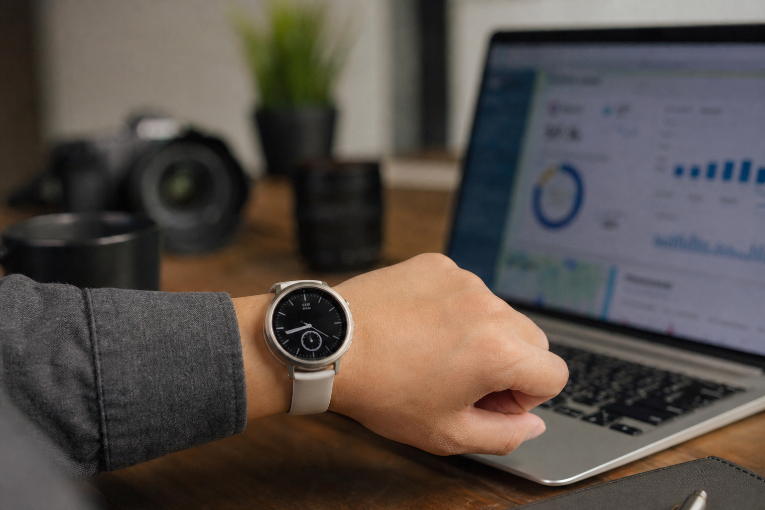 Imagem ilustrativa: Xiaomi Watch S5 de 41 mm chega com bateria de até 14 dias