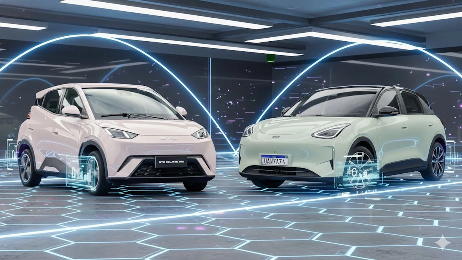 BYD Dolphin Mini e Geely EX2: Uma Nova Era para Veículos Elétricos