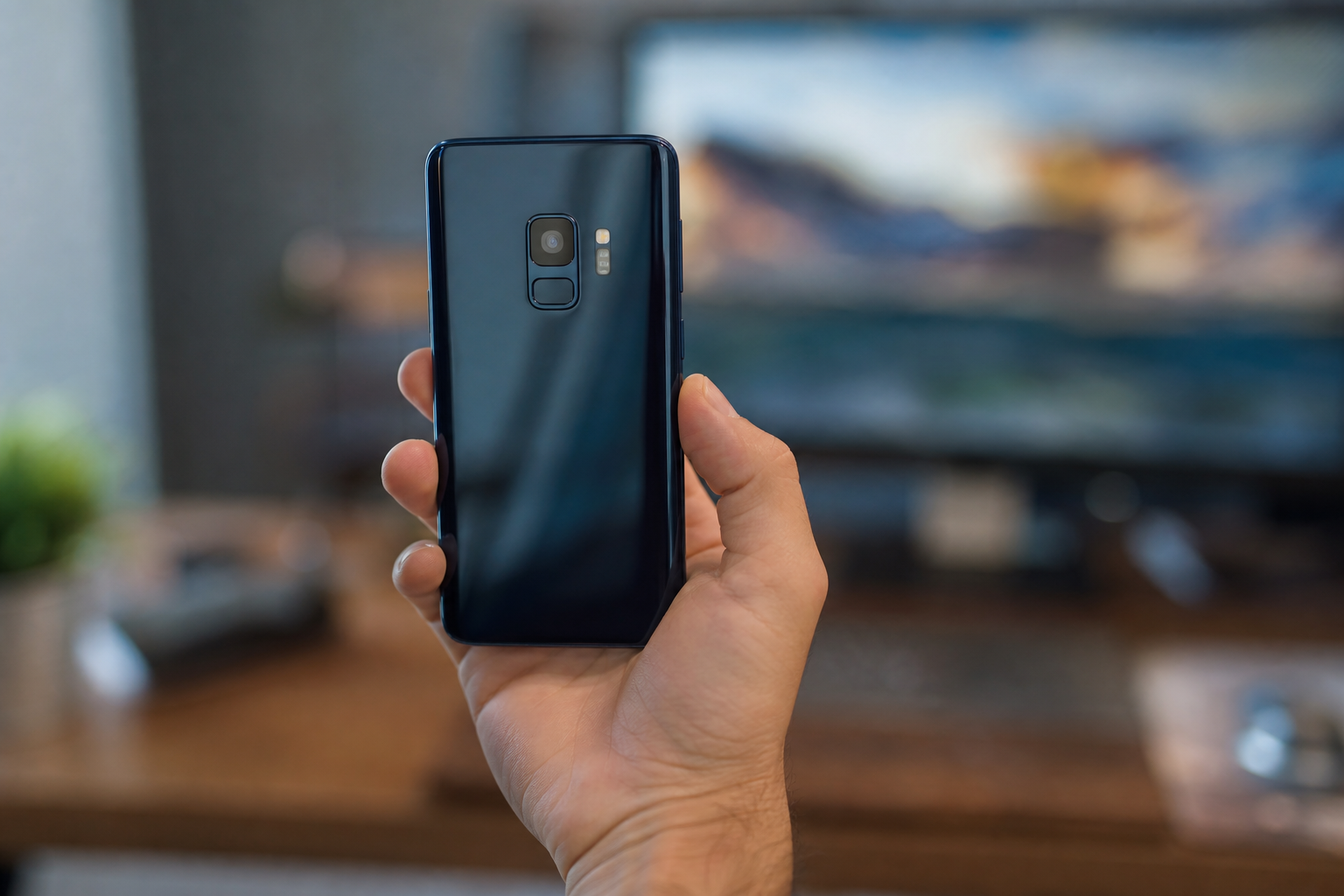 Imagem ilustrativa: Galaxy S9 câmera avançada e recursos de selfie que marcaram sua geração