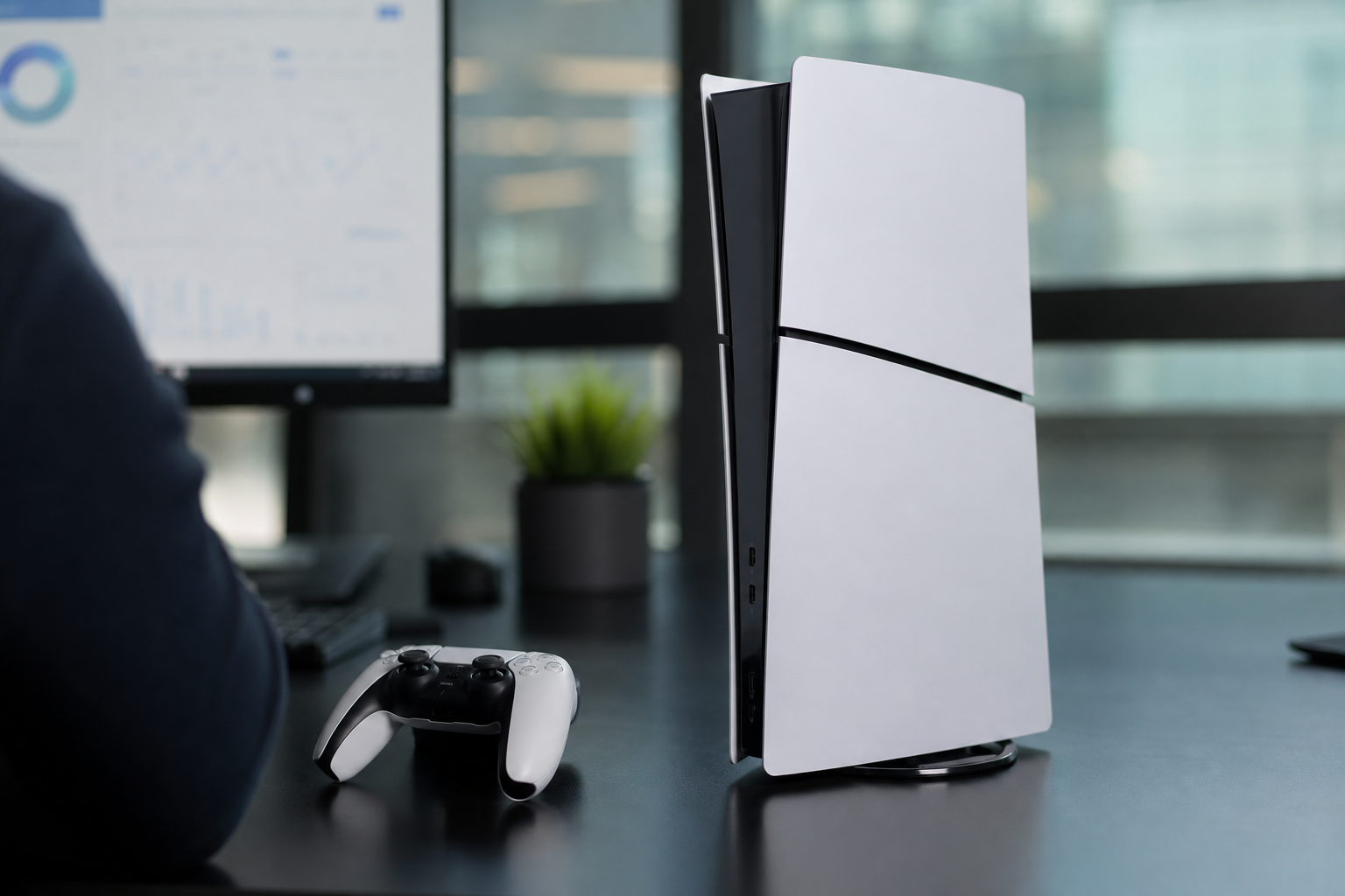 Imagem ilustrativa: Novo PS5 Slim promete mais silêncio e proteção contra vazamento de metal líquido