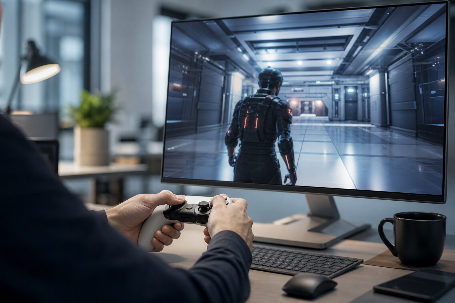 Imagem ilustrativa: Sony prepara geração de quadros capaz de antecipar ações do jogador